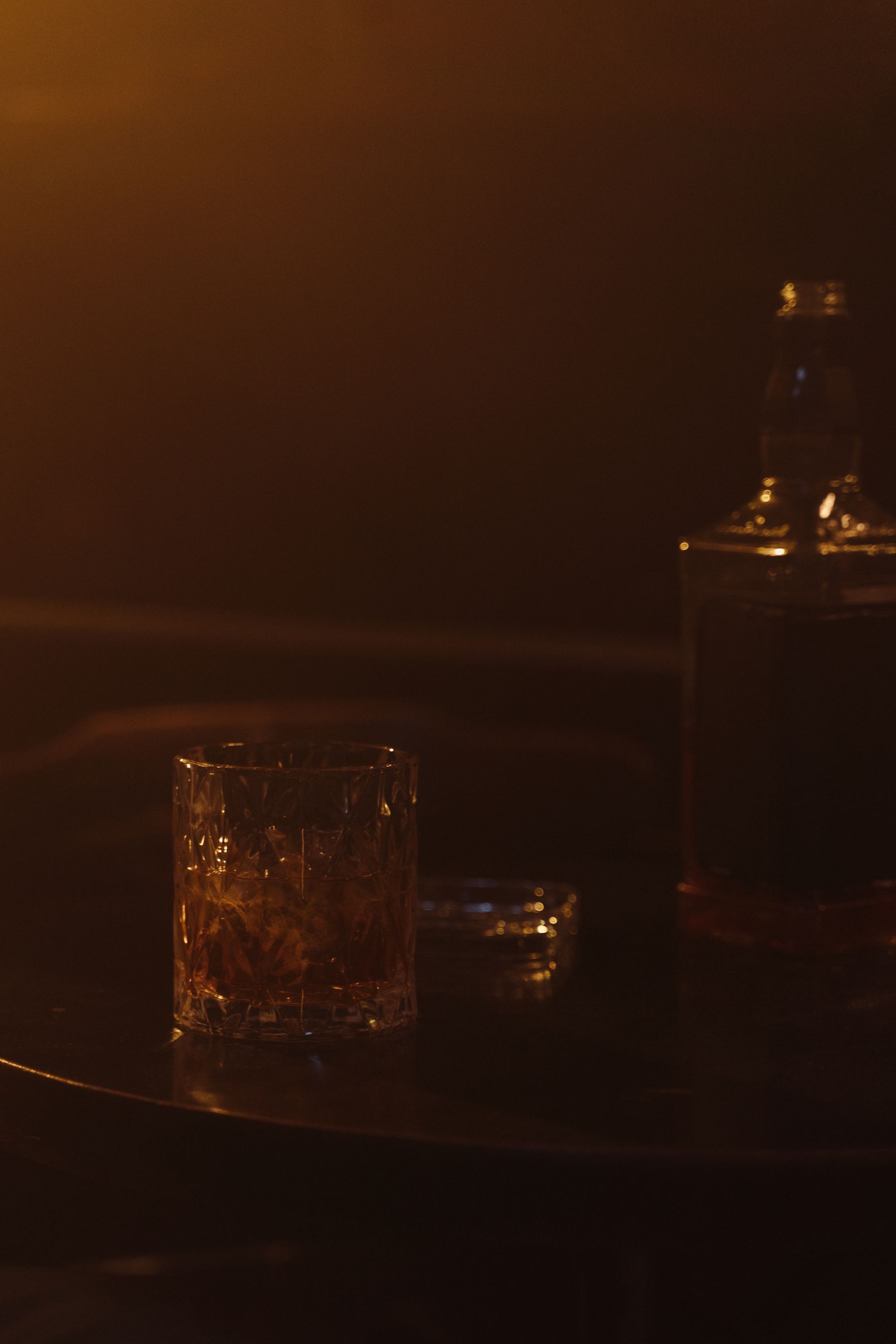 The setting for The shape of the glass
